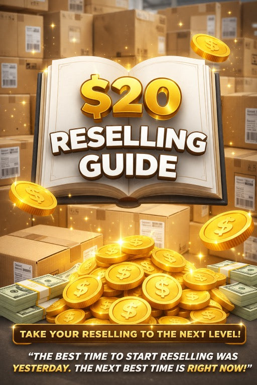 THE SECRETS TO RESELLING (comes with shoe supplier)